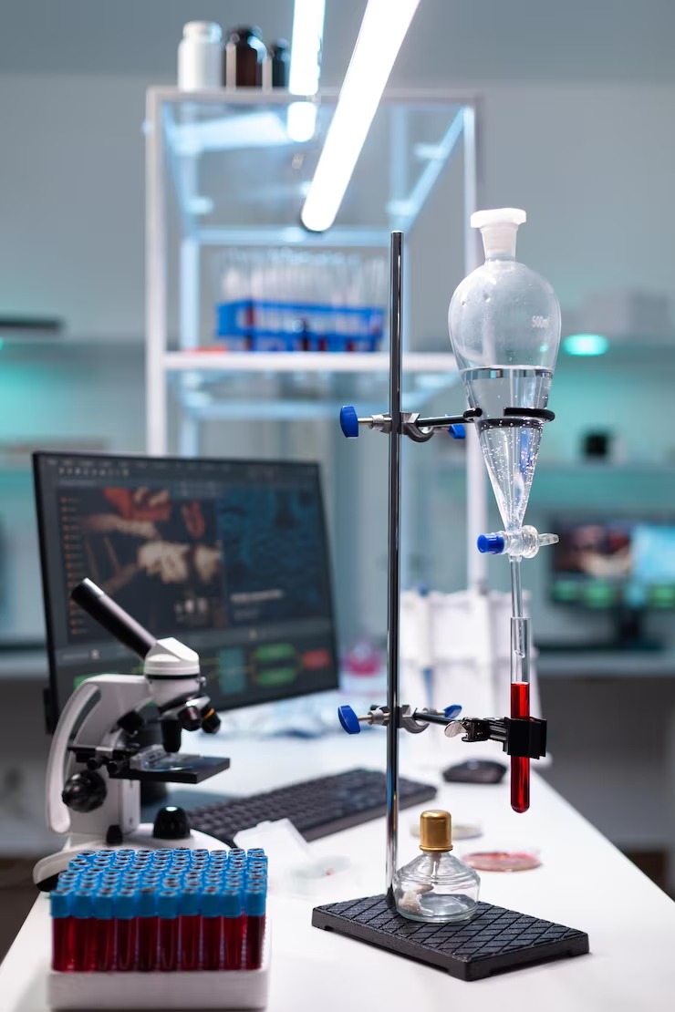 imgi_7_science-laboratory-equipment-test-tube-with-blood-healthcare-development-chemical-dripping-pipe-with-glass-flask-analysis-biochemistry-lab-clinic-professional-instruments_482257-27591